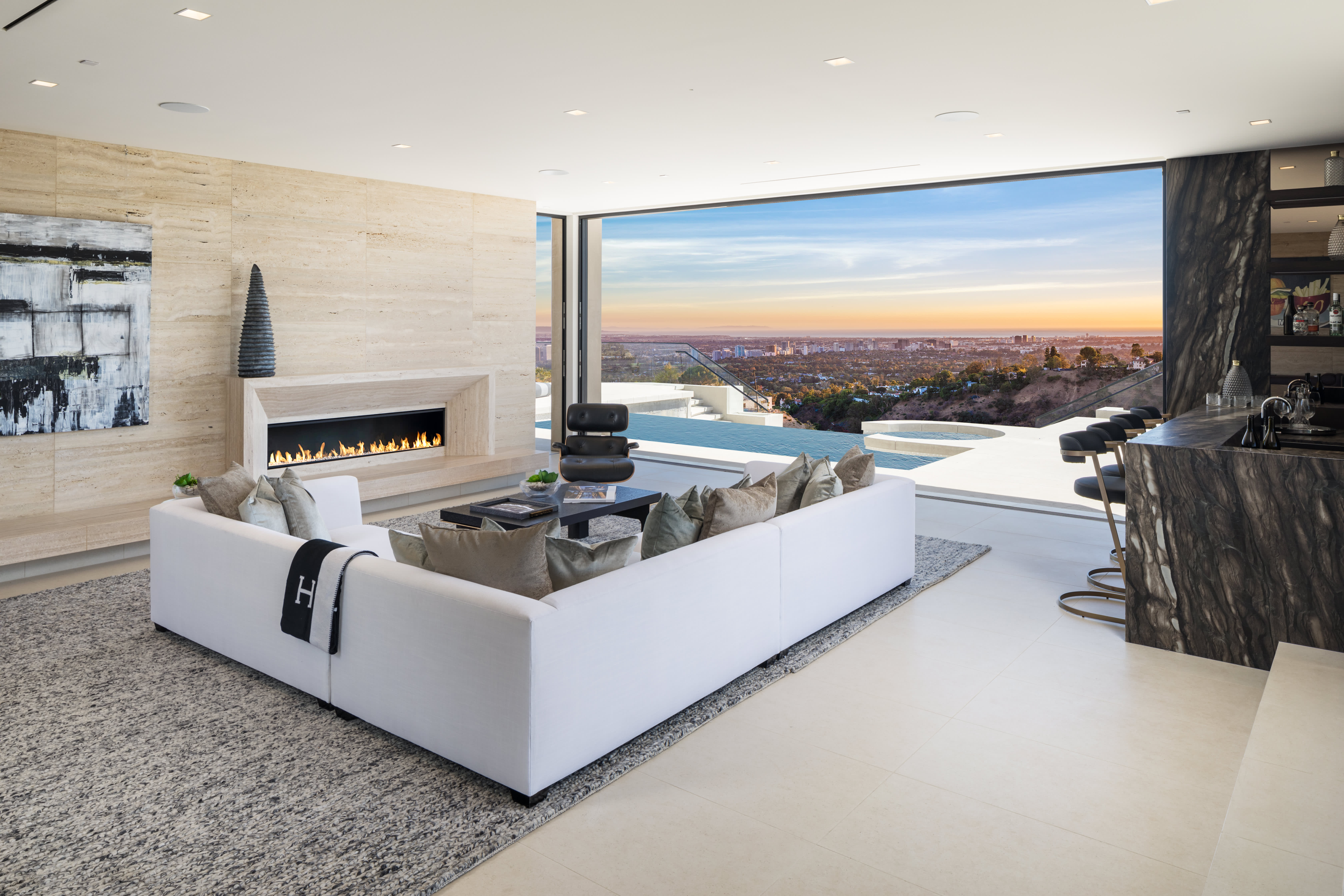 Beverly Hills mansion interior